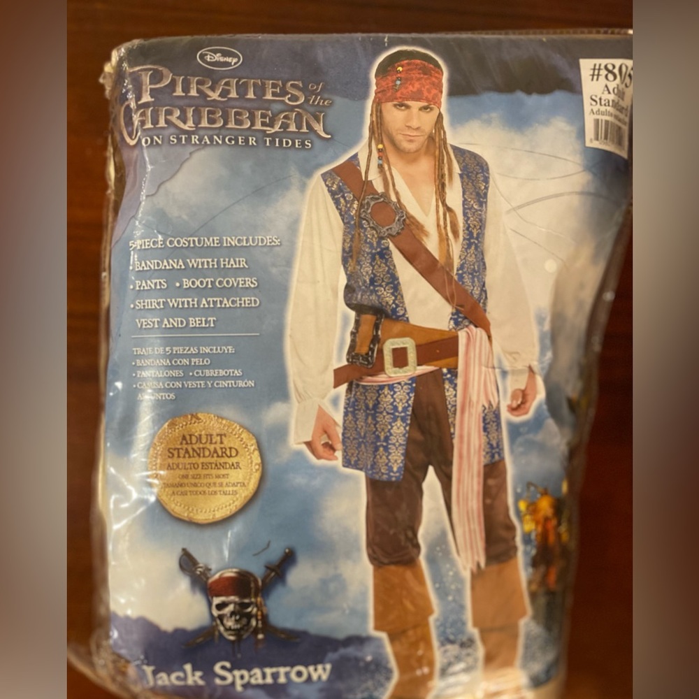 Disney Jack Sparrow Men costume